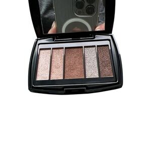 NWT Lancôme Eyeshadow 5Palette HWSNOW metalic PinkCopperGoldSilverBronzeBrown